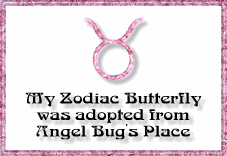 Get Your Zodiac Butterfly at Angel Bug's Place