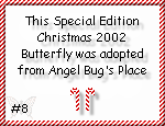 Special Edition Christmas 2000 butterfly
